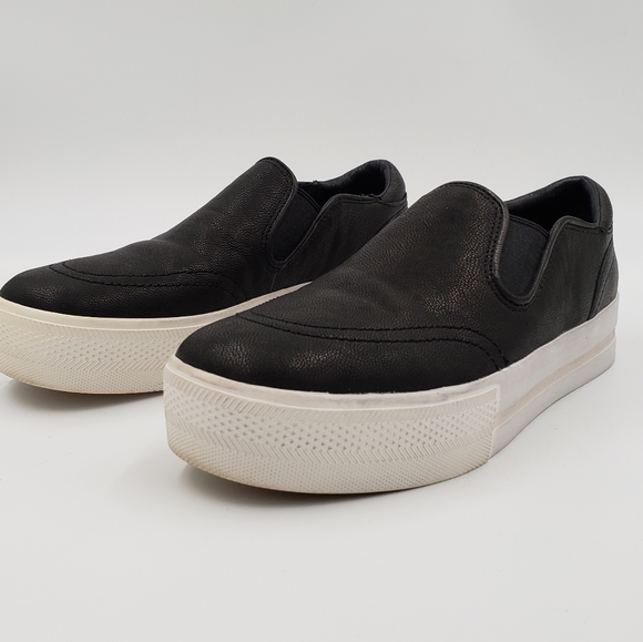 ASH "Jungle" Black Leather Platform Sneaker - Picture 13 of 16